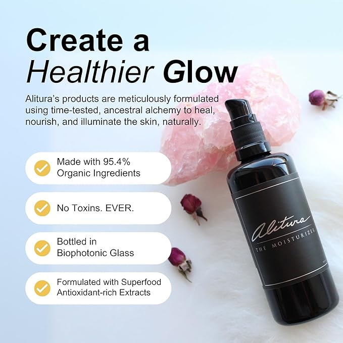 Alitura Naturals Daily Face Moisturizer for Men and Women