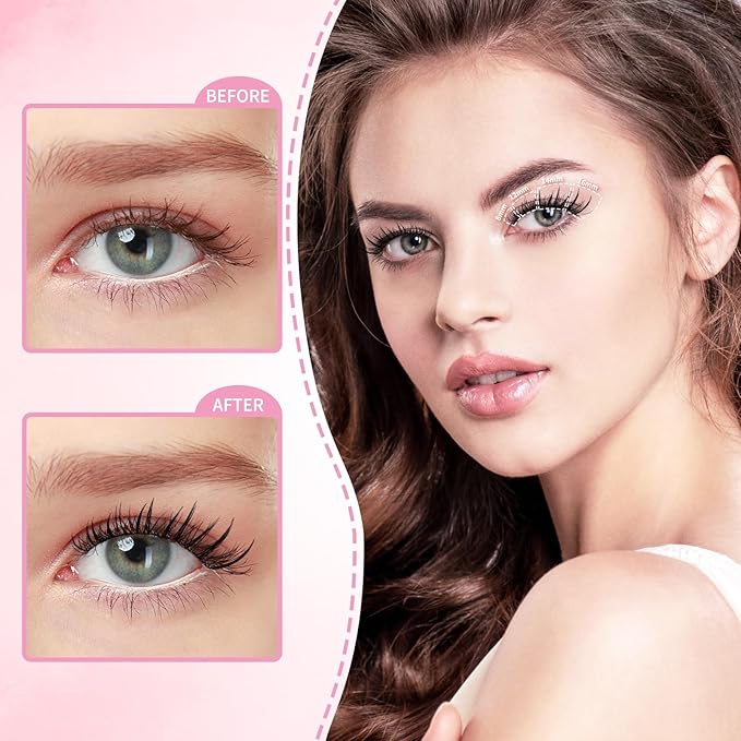 Aphrodite Lash Clusters Wispy 8-18mm Eyelash Clusters Natural C Curl - WideSpan DIY Lash Extensions Spiky Lashes Individual Lashes Ultra-Thin Invisible Lash Band