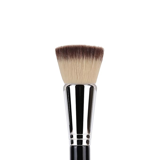 Bdellium Tools Professional Makeup Brush - Maestro Series 957 Precision Kabuki - With Soft Synthetic Fibers, For Versatile Application (Black, 1pc)