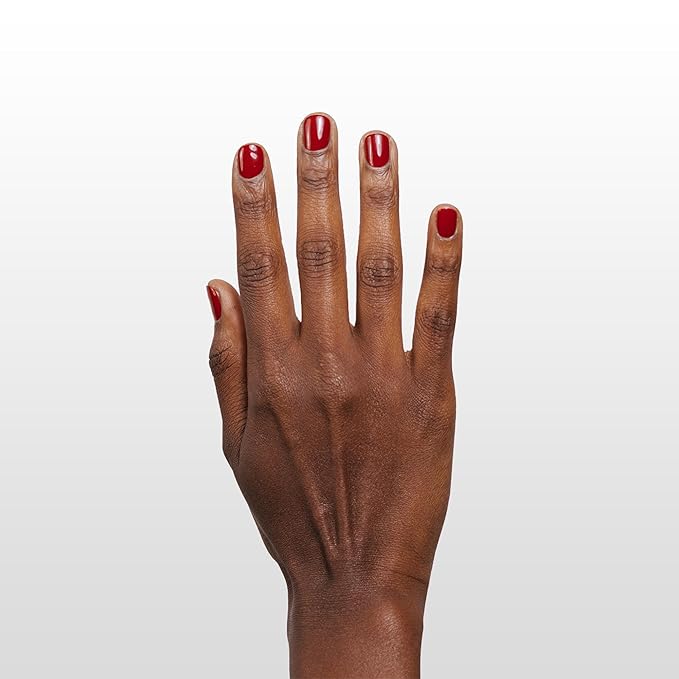 Dazzle Dry Nail Mini Lacquer (Step 3) - Ember - A burnt red with subtle orange undertones. Full coverage shimmer. (0.17 fl oz / 5 Manicures)