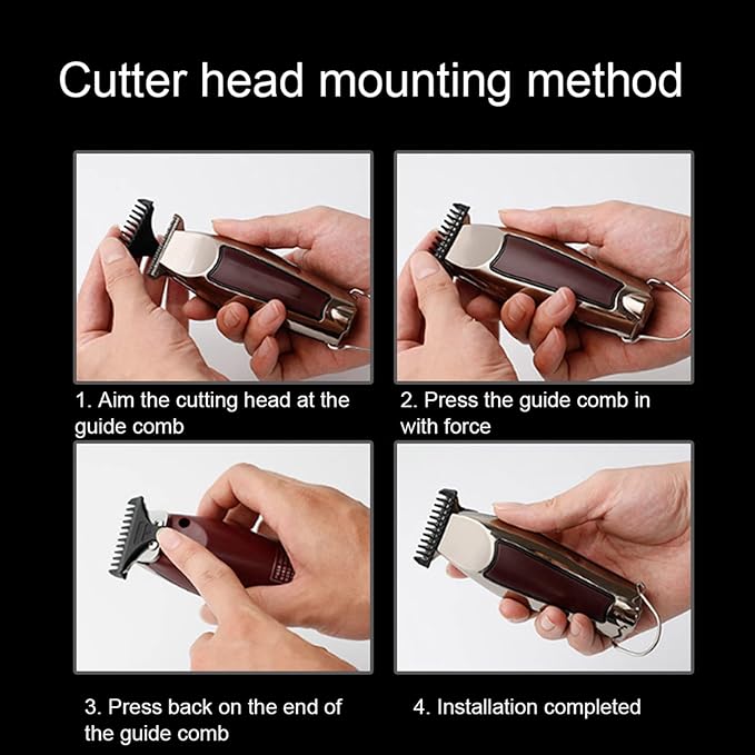 Electric Hair Clippers,Electric Hair Trimmer,USB Rechargeable Hair Modeling Carving Shaver,Hair Clipper Trimmers Hair Cutting Trimmer Professional (USB specifications)