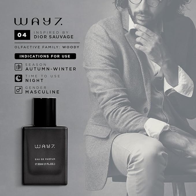 Eau De Parfum Inspired by Sauvage, Concentrated Fragrance, Long-Lasting Perfume For Women & Men- Replica Cologne, Paraben Free, Vegan Perfume Spray (30 ml | 1 fl. oz)