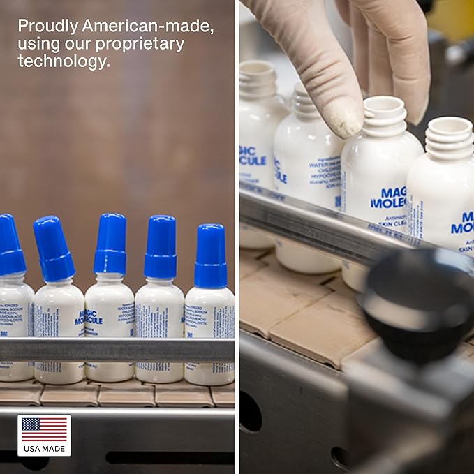 Skin Cleanser for All Types, Hypochlorous Acid Spray Helps Heal Acne Prone, Eczema and Itchy Rashes and 50 Other Skin Ailments, Safe for Multiple Daily Uses, 8 oz Spray