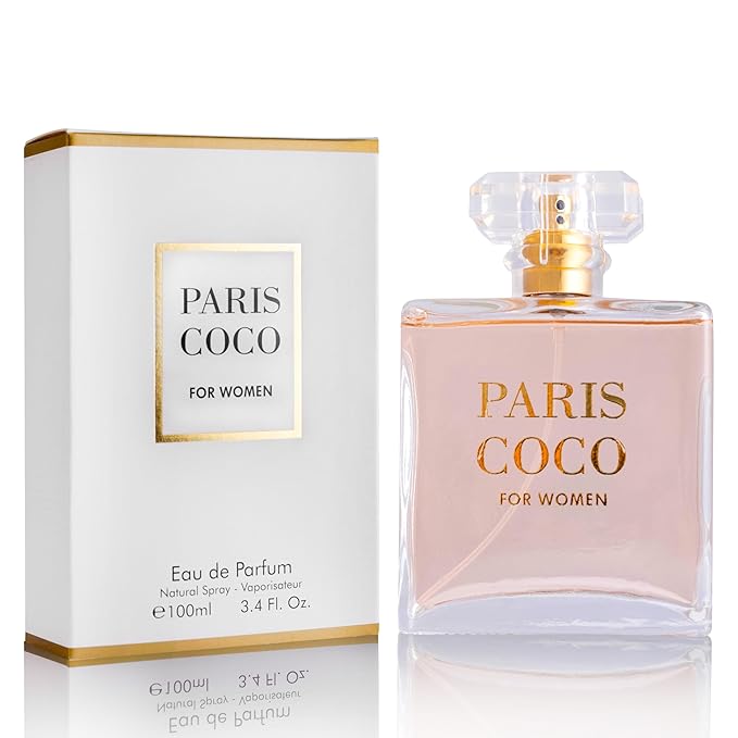 Paris for Women Eau De Parfum 3.4 Oz Pure Femininity in a Bottle Delicate Floral Scents of Jasmine and May Rose A Fragrance That Will Get You Noticed Cruelty Free Perfume Precious Gift for Women
