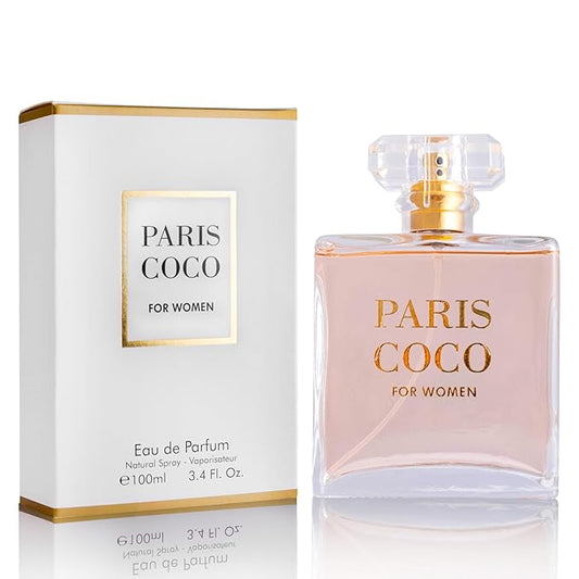 Paris for Women Eau De Parfum 3.4 Oz Pure Femininity in a Bottle Delicate Floral Scents of Jasmine and May Rose A Fragrance That Will Get You Noticed Cruelty Free Perfume Precious Gift for Women