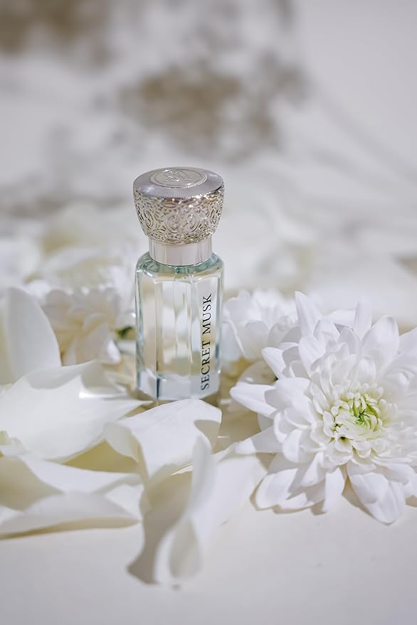 Swiss Arabian Secret Musk - Luxury Products From Dubai - Long Lasting, Addictive Personal Perfume Oil Fragrance - A Seductive Signature Aroma - 0.4 Oz