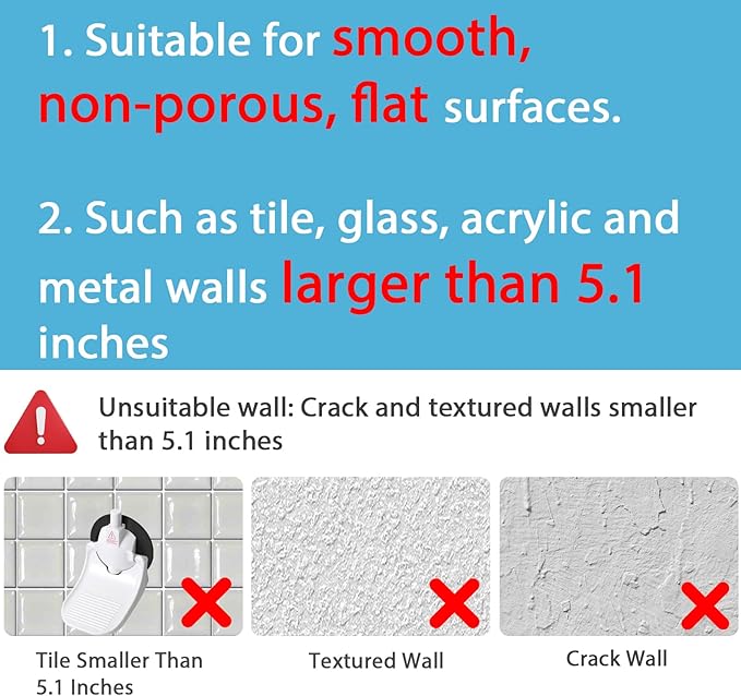 Shower Foot Rest for Shaving Legs with No Drilling Suction Cup, Shower Step for Shaving Legs, Reusable Bathroom Pedal, Pedicure Foot Rest, Shower Shaving Leg Assist, Load Capacity 288 Pounds, White