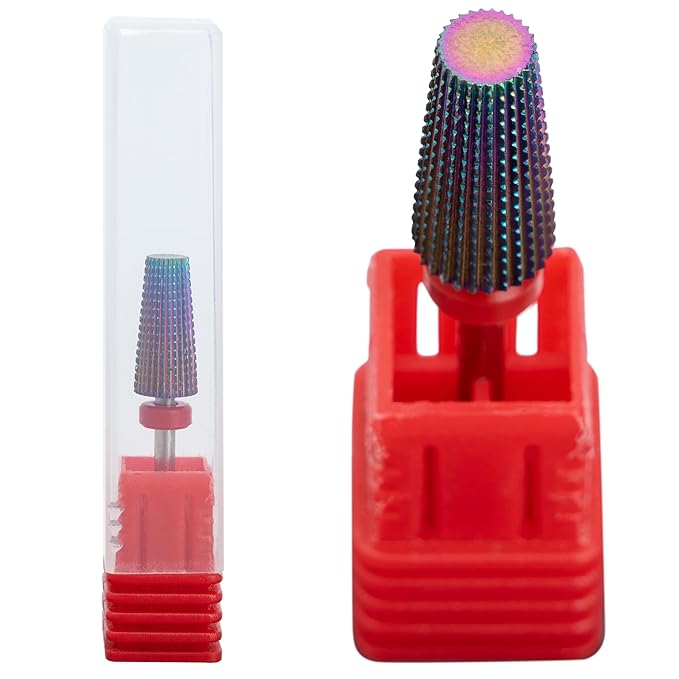 Delanie Nail Drill Rose Gold & 5-in-1 Carbide Bit Fine Grit Bundle