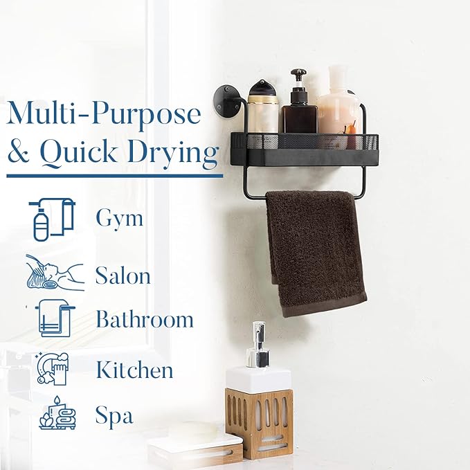 DAN RIVER 100% Cotton Washcloths 24 Pack Premium Quality Face and Body Cloth, Quick Dry Essential Towels for Bathroom, Hand, Kitchen & Cleaning, Baby Washcloths | 12X12 in | 400 GSM | Brown