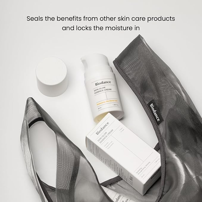 BIODANCE Skin-Glow Essence Cream, Moisturizing, Anti-Aging, Hyaluronic Acid & Ceramide Facial Moisturizer, Korean Skincare | 1.69 fl.oz, 50ml