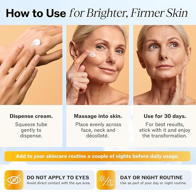 LilyAna Naturals Anti Aging Retinol Face Cream for Women – Wrinkle & Neck Cream for Firming, Retinol Moisturizer for Face with Hyaluronic Acid, Hydrating Night Cream for Fine Lines, Collagen Boost