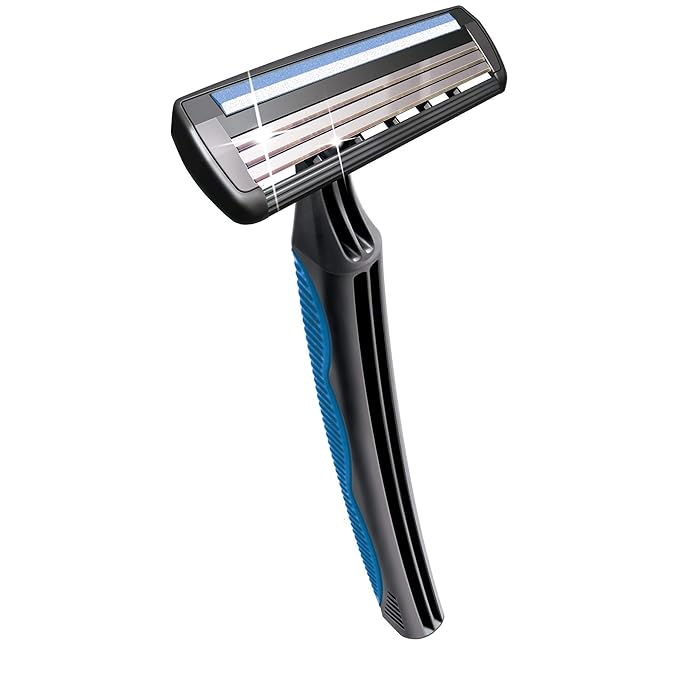 BIC Comfort 3 Men's 3-Blade Disposable Shaving Razor, Individually Wrapped Men's Razors, 36 Count(pack of 1)