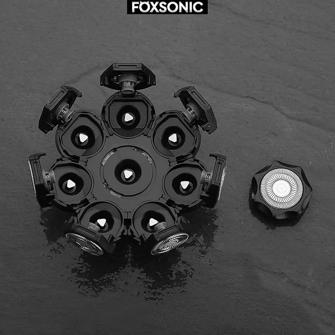 8 Blades Head Shaver Replacement Heads 8 Heads for Head Shaver Many Main Brands Electric Shaver Razor Bald Men Head Shaver Blades