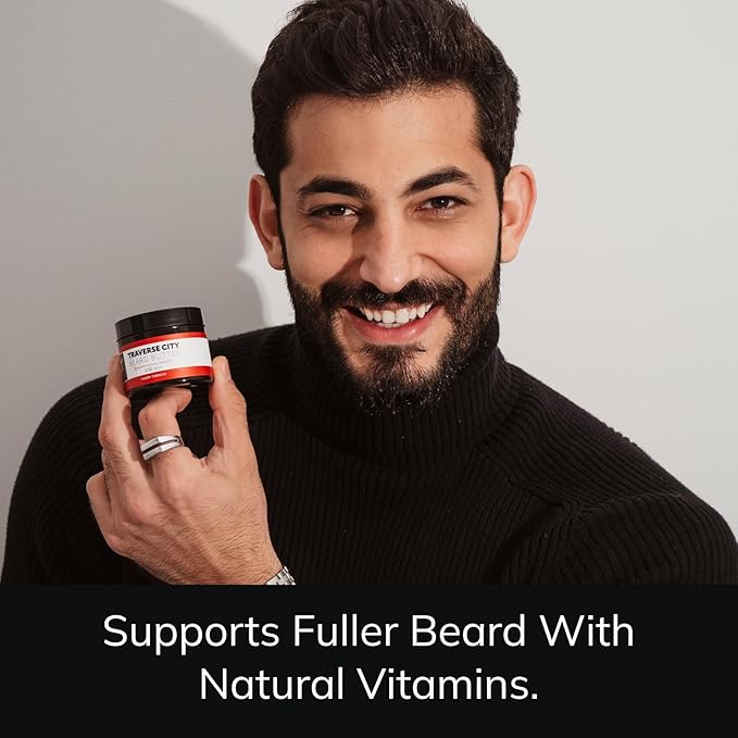 Detroit Grooming Co. Beard Butter for Men | Softens, Thickens & Hydrates with Safflower Oil & Shea Butter | 313 Scent, 2oz