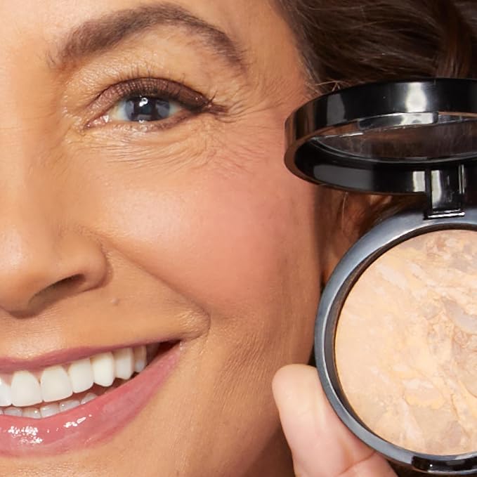 LAURA GELLER NEW YORK Baked Balance-N-Glow Illuminating Foundation - Golden Medium - Buildable Sheer to Light Coverage - Satin Finish