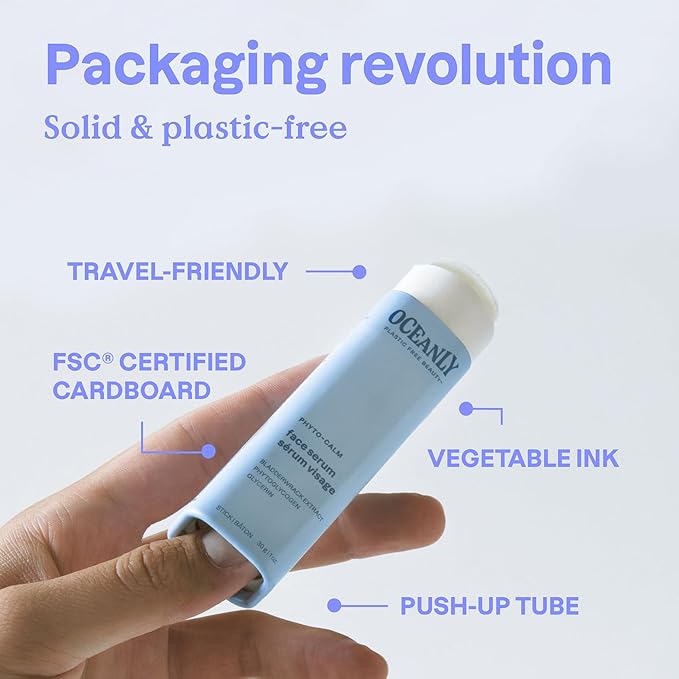 ATTITUDE Oceanly Eye Cream Stick, EWG Verified, Plastic-free, Plant and Mineral-Based Ingredients, Vegan and Cruelty-free Beauty Products, PHYTO AGE, Unscented, 0.3 Ounce