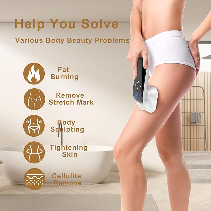 MASIKE Body Machine Upgraded – Professional Handheld Multifunctional Machine for Belly, Waist, Arm, Leg, Butt – Best Gift for Man&Women