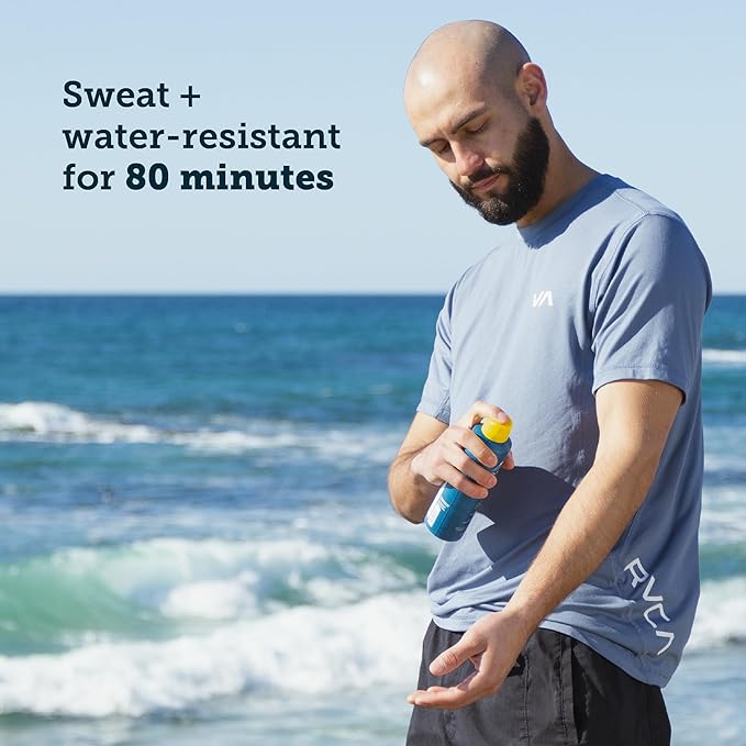 Oars + Alps Hydrating SPF 70 Sunscreen Spray, Infused with Vitamin C and Antioxidants, Water and Sweat Resistant, 6 Oz, 1 Pack