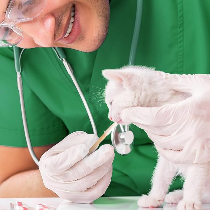 Pointed Q Tips for Cat Eye and Wound Care – 200pcs, 2.9 Inch Biodegradable Wooden Cotton Swabs for Baby, Precision Makeup, and Nail Cleaning