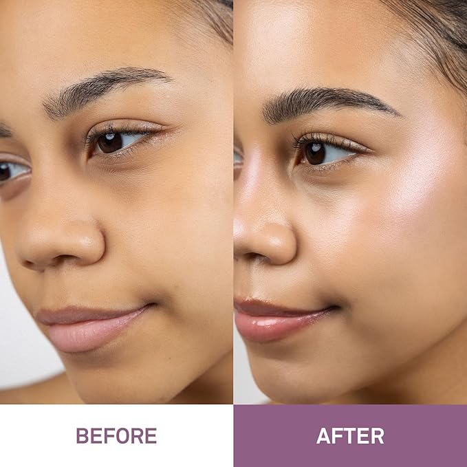 hince True Dimension Radiance Balm 10g - Shimmer Glow Face Highlighter Stick, Translucent Colors, Cream Blush Stick, Glass Skin in a Balm, Korean Beauty, Natural Makeup (GLEAMING, LT003)