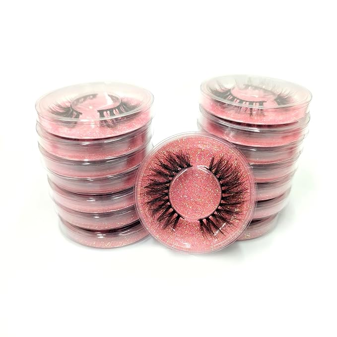 Wholesale Fales Eyelashes, Mink Lashes Thick 5D Volume Natural Fake Lashes Pack(30 Pairs)