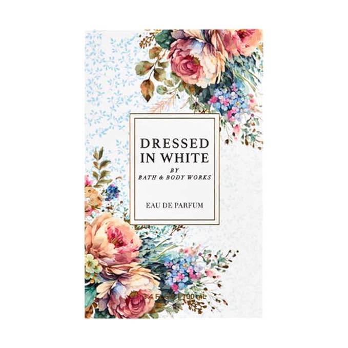 Bath and Body Works Dressed In White Eau de Parfum Body Spray 3.4 oz (3.4 fl oz, Dressed In White)