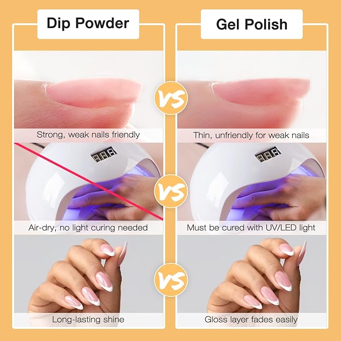 REDNEE 33pcs Dip Powder Nail Kit 24 Colors Nude Gray Series Dip Manicure Kit with Dipping Powder System Liquid Set and Essential Manicure Tools for French Nail Art Design Home DIY RE83