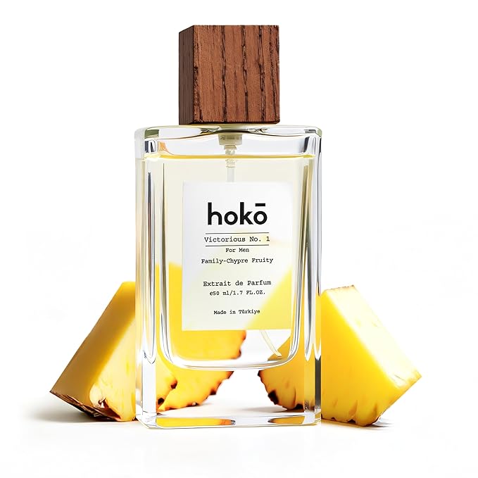 HOKO Victorious No. 1 – Premium Impression of Creed Aventus | Extrait de Parfum, 1.7 Oz | Pineapple, Bergamot, Oakmoss & Musk | Long-Lasting Inspired Mens Cologne | Vegan, Paraben Free & Skin Safe