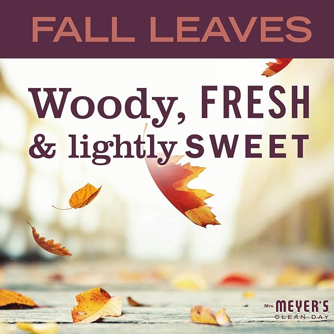 MRS. MEYER'S CLEAN DAY Fall Scent Variety Pack (Apple Cider + Acorn Spice + Fall Leaves)