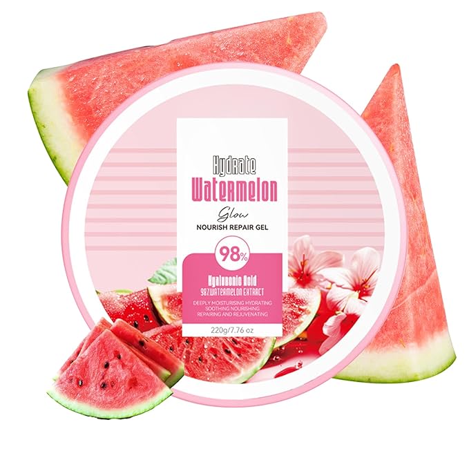 Moisturizing Gel for Face & Body,Non-sticky Gel After Sun Aloe Lotion Skin Care,Fast Absorbing Long Lasting Refreshing Hydrating Face Moisturizer for All Skin Types I