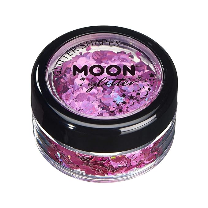 Unicorn Glitter Kit by Moon Glitter - 100% Cosmetic Glitter for Face, Body, Nails, Hair and Lips