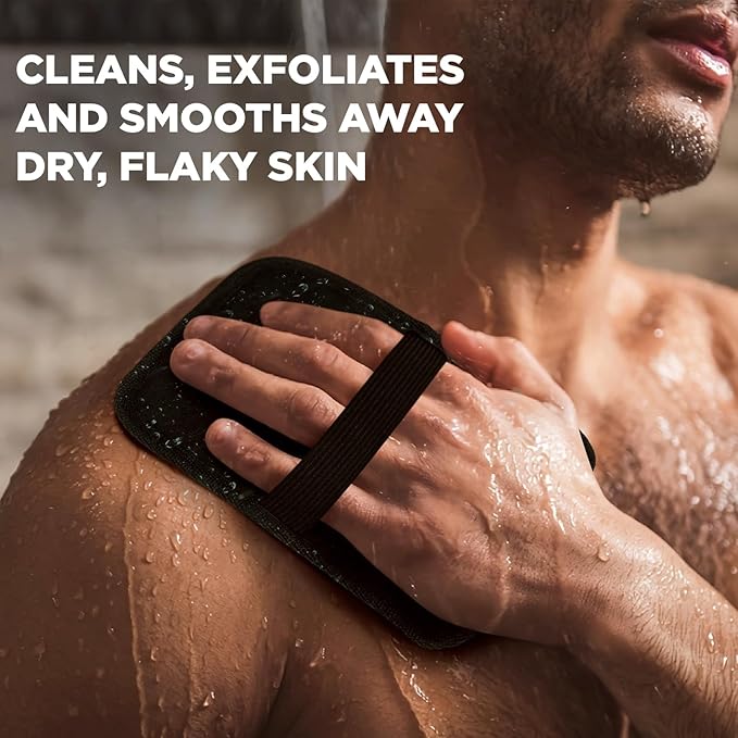 Wooden Cleaning Finger Nail Brush & Body Scrubber Set of 2 pcs