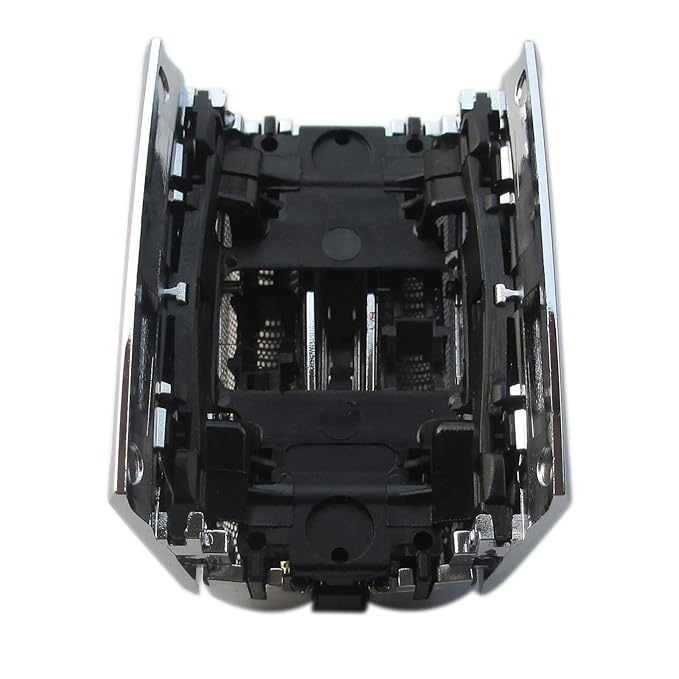 52S Electric Shaver Replacement Foil and Trimmer Head for B-raun Series 5 Electric Razors Models 5090/5190cc, 5040/5140s, 5030s, 5145s (Silver)