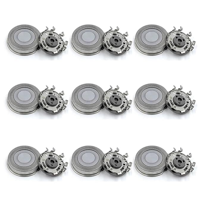 SH30 Replacement Heads for Philips Norelco Shaver Series 3000, 2000, 1000 and More (9 PACK)