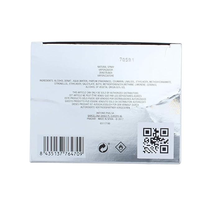 Prada L'homme Intense Eau de Parfum Spray for Men, 5 Ounce