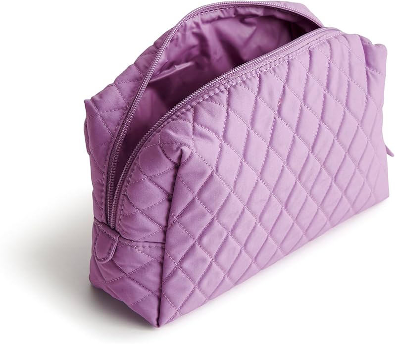 Vera Bradley Women's Premium Cotton Medium Cosmetic