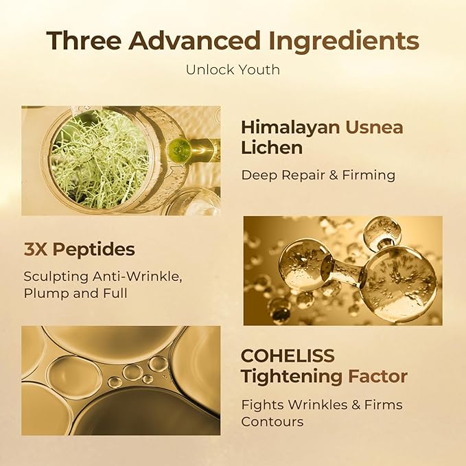 Gold Diamond Multi Anti-aging Cream (55g/1.94oz) - Super Multi-Corrective Night Cream, Reducing Wrinkle Cream, Firms Skin, Paraben-free