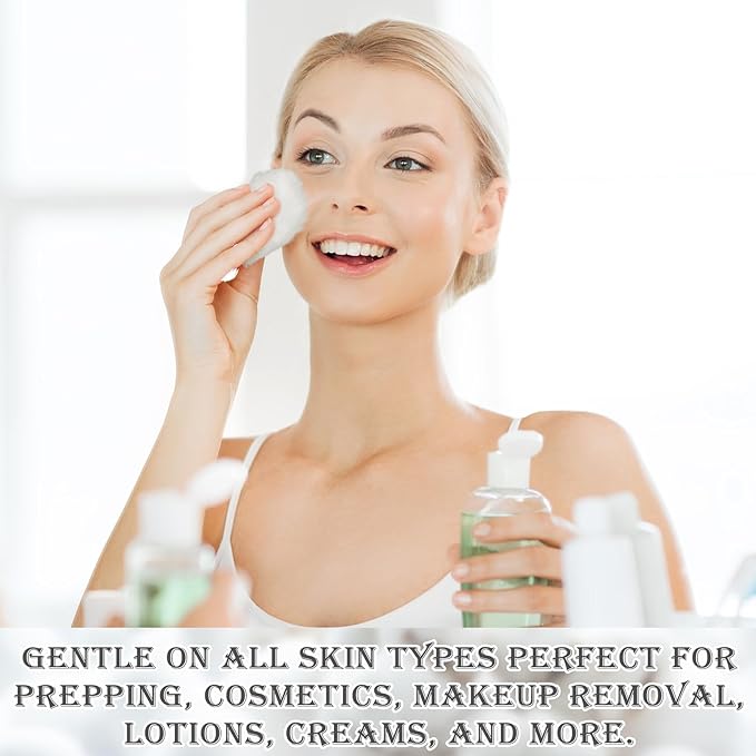 2 Rolls Cotton Roll for Cosmetic Application Product Removal 2.2 lb High Absorbent Soft Pure Cotton Ball Multipurpose Use for Makeup Remover Salon Beauty Baby Care