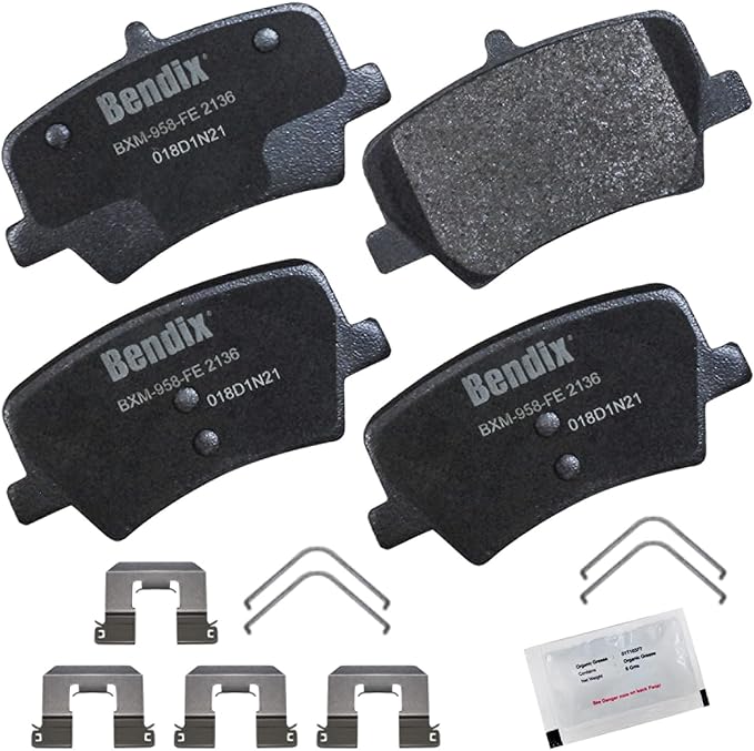 Bendix Priority1 CFM2136 Semi-Metallic Rear Brake Pads for Volvo XC40 2024-2019