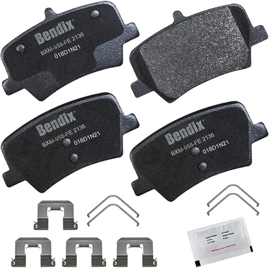Bendix Priority1 CFM2136 Semi-Metallic Rear Brake Pads for Volvo XC40 2024-2019