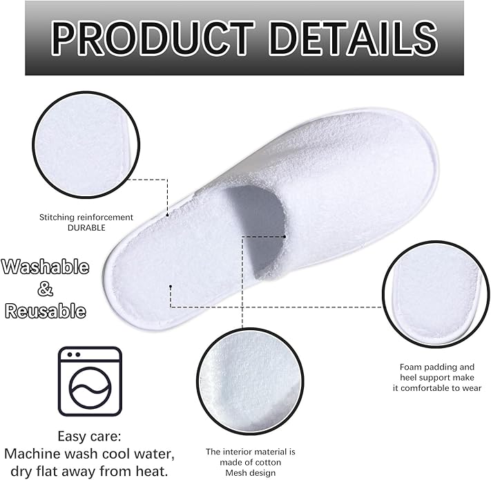 8-14-15Pairs guest slippers disposable for guests Washable Reusable Which Can Be Used As Women Men House Indoor Bathroom Bedroom hotel