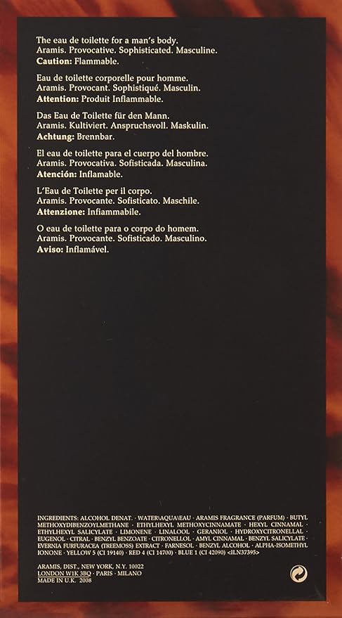 Aramis Eau de Toilette For Him 8.1 oz