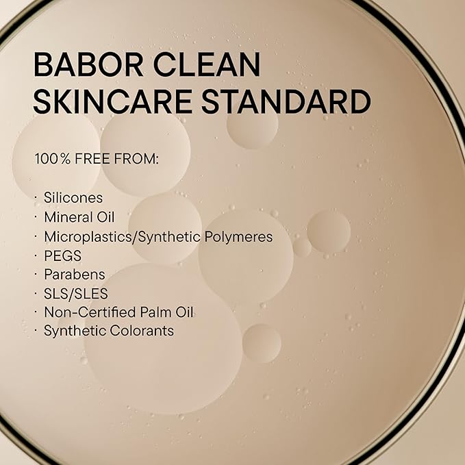BABOR Deep Cleansing Foam, Gentle Facial Wash Removes Impurities While Balancing Moisture, Hydrating Cleanser Infused with Glycerin, Leaves Skin Soft & Radiant, 6.7 oz