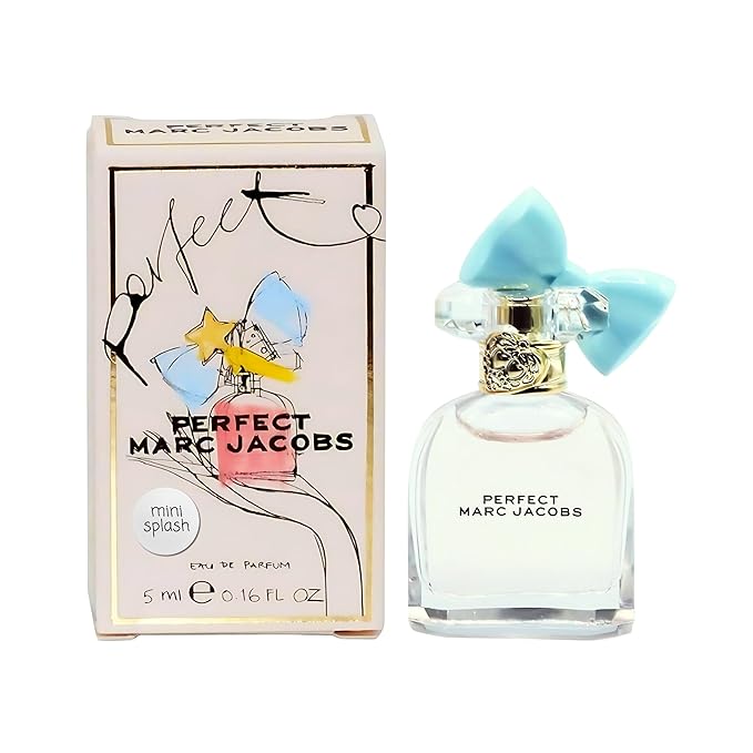 Marc Jacobs Perfect Eau de Parfum for Women Mini Splash, 0.16 Ounce