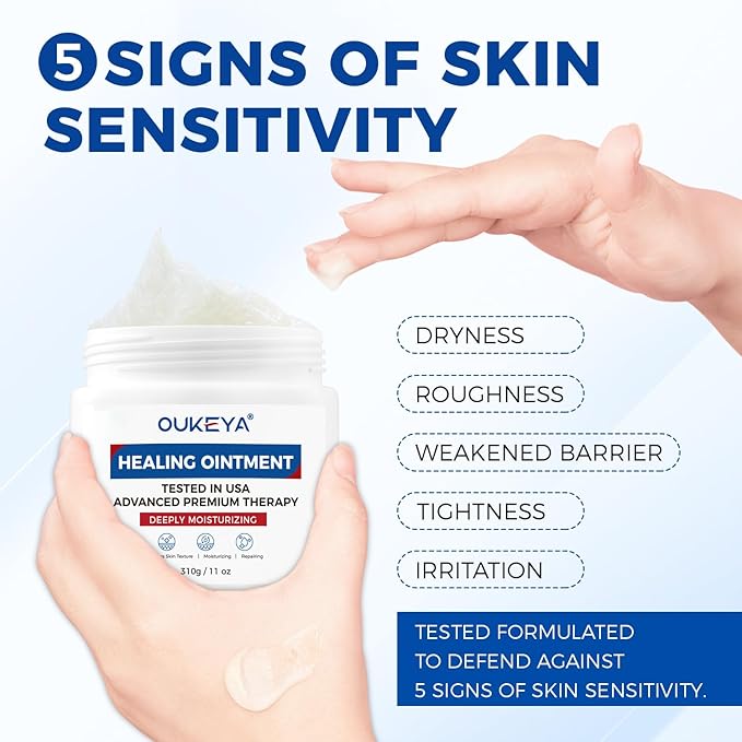 Healing Ointment, Advanced Therapy Skin Protectant, Multi-Purpose Healing Ointment and Body Moisturizer, For Dry, Cracked Skin, Minor Cuts and Burns, Soothes Cracked Hands and Chapped Lips