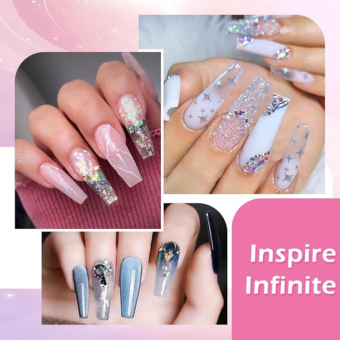 Practice Hand for Acrylic Nails, Fake Maniquin Training Hand for Nail Practice, Nail Practice Hand with Acrylic Nail Powder and Liquid Set, Nail Kit Set Professional Acrylic with Manincure Hand