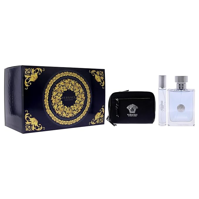 Versace Pour Homme Gift Set, 3 Count