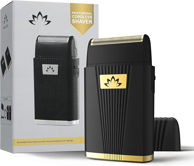 Foil Bald Shavers for Men, Powerful Motor Electric Razor, Head Shavers, Men's Foil Beard Trimmer, Cordless Rechargeable LED Display