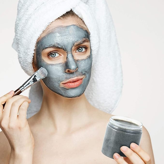 ﻿ ﻿ Eternal Moment 36 Pack 4 OZ Plastic Jars Round Clear Cosmetic Container Jars with Lids, Perfect for Lotion, Cream, Ointments, Makeup, Eye Shadow, Rhinestone, Samples, Pot, Travel Storage