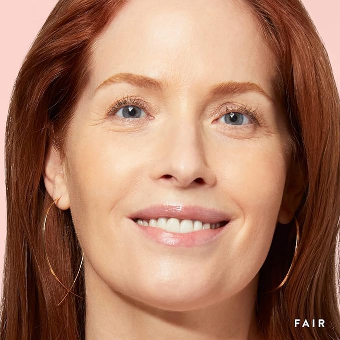 LAURA GELLER NEW YORK Baked Balance-N-Glow Illuminating Foundation - Fair - Buildable Sheer to Light Coverage - Satin Finish